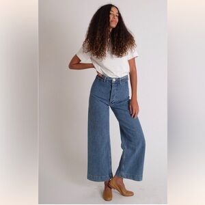 Jesse Kamm Cowboy Denim Sailor Pants Size 0